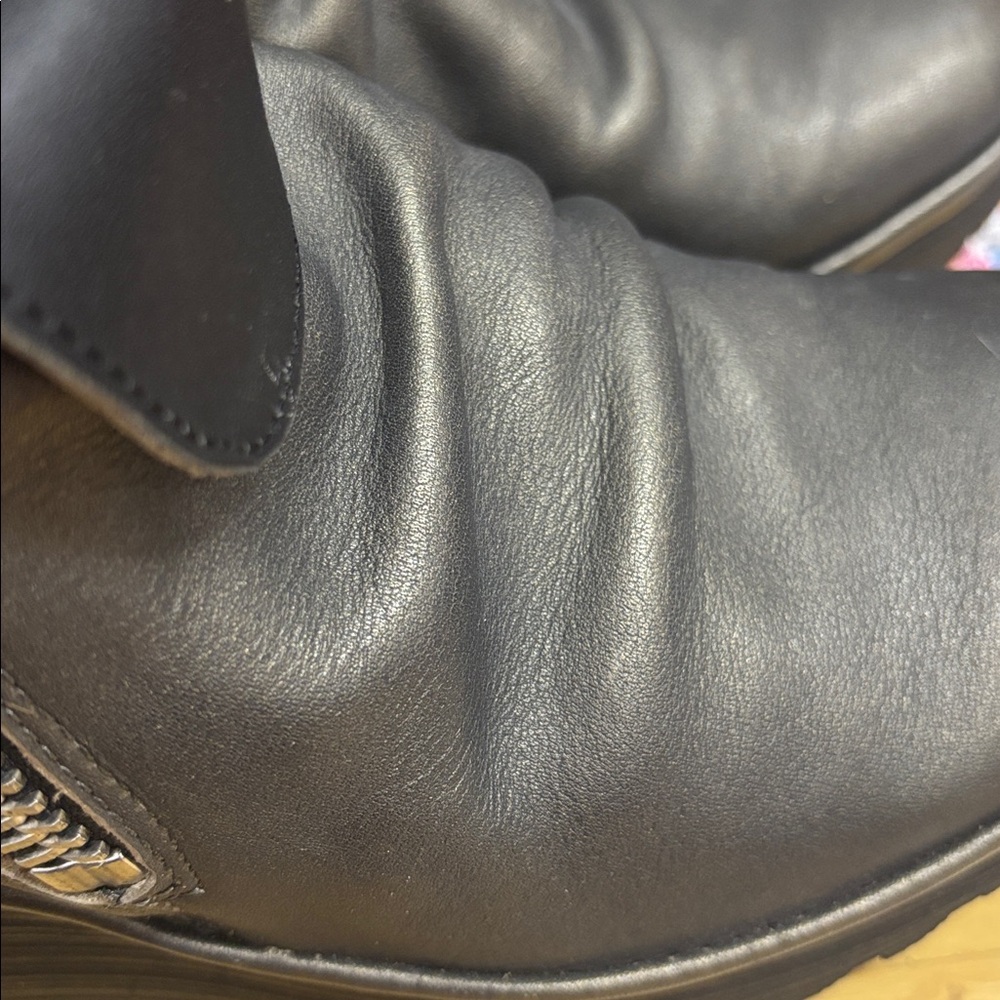 Fly London Yoxi Leather Wedge Ankle Boot Size 39 - Picture 4 of 4
